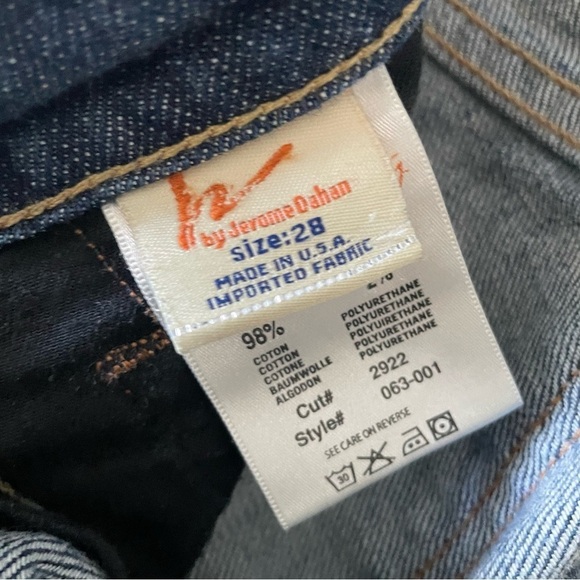 Citizens of Humanity Kelly #063 Stretch Low Waist Cropped Jeans- Size 28 - Picture 6 of 10